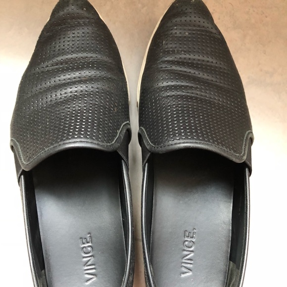 Vince Pierce Blair Black Shoes size 6.5 - Picture 2 of 4
